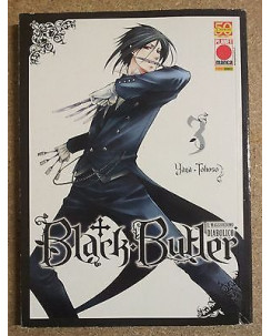 Black Butler n. 3 di Yana Toboso * Kuroshitsuji * Prima ed. Planet Manga
