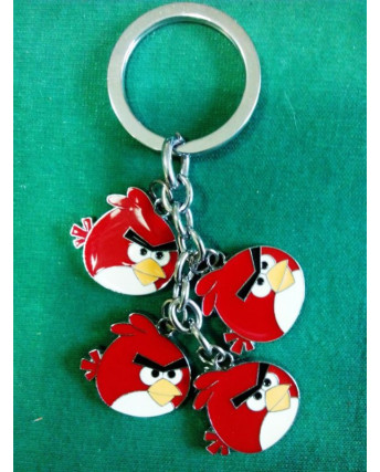Portachiavi in metallo Angry Birds 'RED' - B1 [MA]