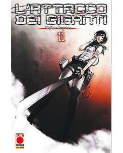 L'Attacco dei Giganti n.11 Cover B VARIANT di Isayama ed. Panini 