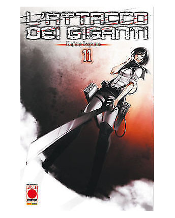L'Attacco dei Giganti n.11 Cover B VARIANT di Isayama ed. Panini 