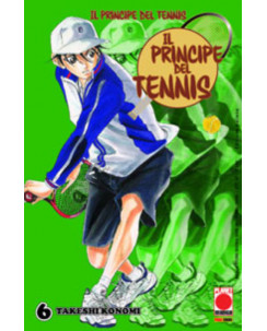 Il Principe del Tennis n. 6 di Takeshi Konomi SCONTO 40% ed. Planet Manga