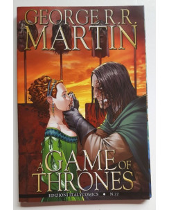 A Game Of Thrones n.22 di George R. R. Martin -50% ed. ItalyComics