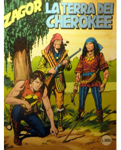 ZAGOR n. 423 " La terra dei Cherokee " ed. Bonelli