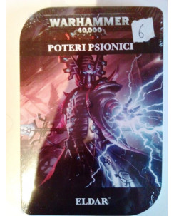 Warhammer 40K: Carte Poteri Psionici - Eldar * 46-02-02 * AP