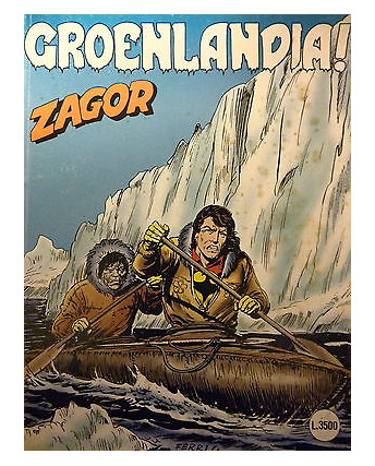 ZAGOR n.444 " Groenlandia! "  ed. Bonelli