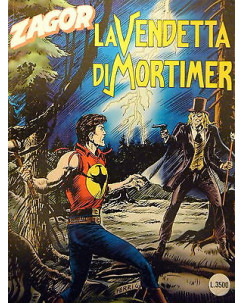 ZAGOR n.458 " La vendetta di Mortimer "  ed. Bonelli