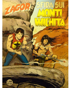 ZAGOR n.465 " Sfida sui monti Wichita "  ed. Bonelli