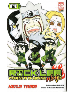 Rock Lee - Prodezze di un Giovane Ninja n. 6 di Kenji Taira - 1a ed Planet Manga