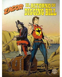 ZAGOR n.592 " Il ritorno di Digging Bill "  ed. Bonelli