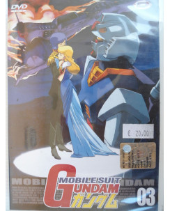 GUNDAM Mobile suit Gundam 03 DVD nuovo