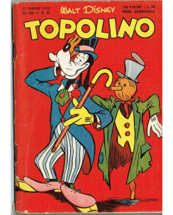 Topolino n.  44 *10 giu 1952 * ed.Walt Disney Mondadori