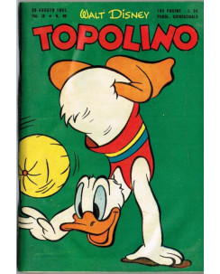 Topolino n.  49 *25 lug 1952 * ed.Walt Disney Mondadori