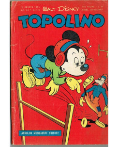 Topolino n. 120 *10 ago 1955 * PUNTI ed.Walt Disney Mondadori