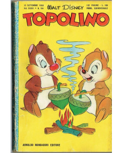 Topolino n. 121 *25 ago 1955 * PUNTI ed.Walt Disney Mondadori
