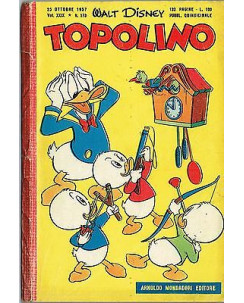 Topolino n. 173 *25 ott 1957 * PUNTI ed.Walt Disney Mondadori