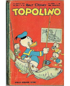 Topolino n. 192 *10 ago 1958 * PUNTI ed.Walt Disney Mondadori