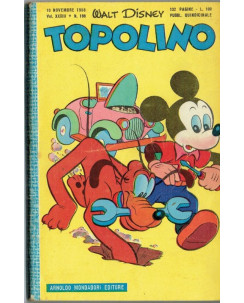 Topolino n. 198 *10 nov 1958 *ed.Walt Disney Mondadori