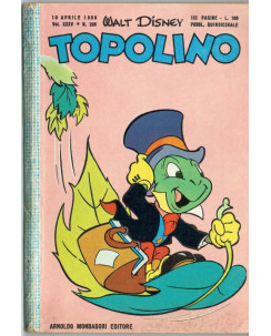 Topolino n. 208 *10 apr 1959 * PUNTI ed.Walt Disney Mondadori