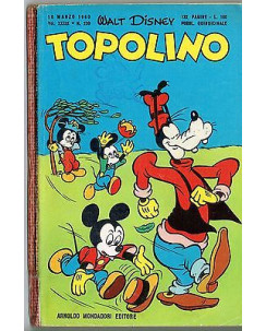 Topolino n. 230 *10 mar 1960 * PUNTI ed.Walt Disney Mondadori