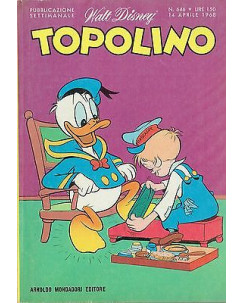 Topolino n. 646 *14 apr 1968 *NO PUNTI  ed.Walt Disney Mondadori