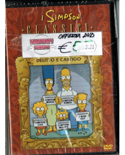 i Simpson CLASSICI "delitto e castigo" DVD NUOVO