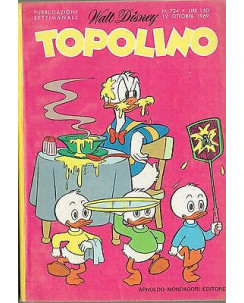 Topolino n. 724 * 12 ott 1969 * ed.Walt Disney Mondadori