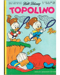 Topolino n.1116 ed. Walt Disney Mondadori
