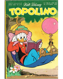 Topolino n.1196 pubblicitÃ  BIG JIM  ed.Walt Disney Mondadori