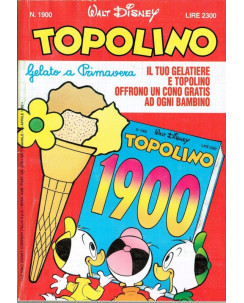 Topolino n.1900 ed.Walt Disney Mondadori (B)