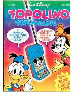 Topolino n.1965 ed. Walt Disney Mondadori