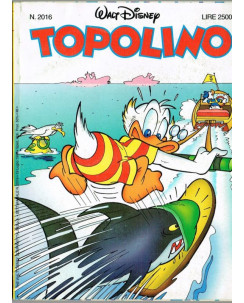 Topolino n.2016 ed.Walt Disney Mondadori