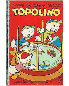 Topolino n. 367 * 9 dic 1962 * NO PUNTI ed.Walt Disney Mondadori