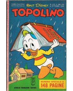 Topolino n. 410 * 6 ott 1963 * NO PUNTI ed.Walt Disney Mondadori