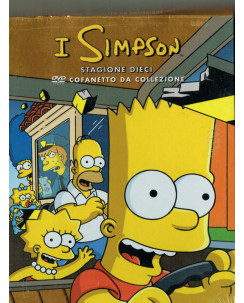 i Simpson stagione 10 BOX cofanetto DVD NUOVO