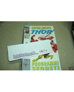 Capitan America e Thor n. 5 ed.Marvel Italia  