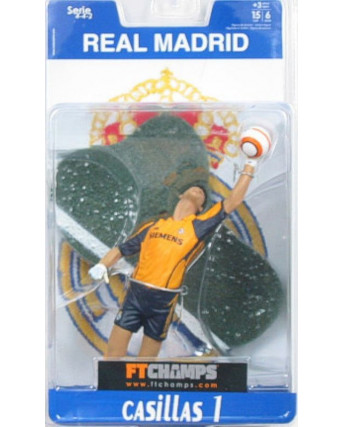 ACTION FIGURE CASILLAS 1 REAL MADRID FT CHAMPS NUOVA