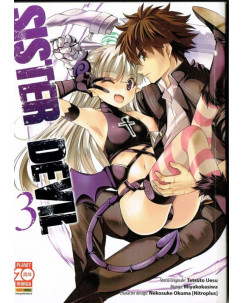 Sister Devil 3 di Uesu e Okuma ed. Planet Manga 