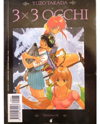 3X3 OCCHI n.20 "trinetra IX" di YUZO TAKADA ed. STAR COMICS  -50%
