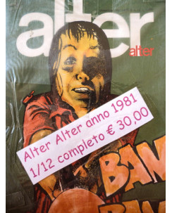 ALTER ALTER [ SERIE COMPLETA 1/12] ANNO 1981 OFFERTA FU05