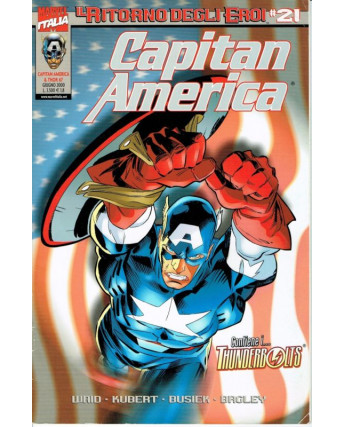 Capitan America e Thor n.67 il ritorno degli eroi 21 ed.Marvel Italia