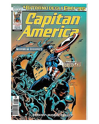 Capitan America e Thor n.81 il ritorno degli eroi 35 ed. Marvel Italia