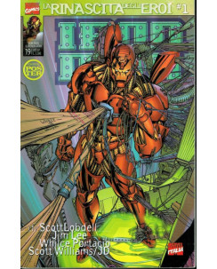 Iron Man e i Vendicatori n.19 la rinascita degli eroi  1 ed.Marvel Itali POSTER