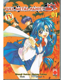 Full Metal Panic!  1 PRIMA EDIZIONE di Gatou, Ueda, Ji ed. Planet Manga