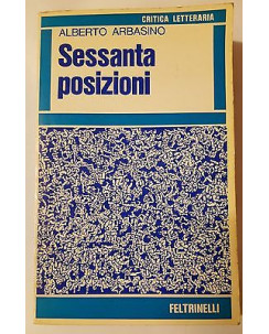 Alberto Abrasino: Sessanta Posizioni ed. Feltrinelli 1971 A83