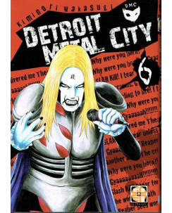 Detroit Metal City n. 6 di Wakasugi Kiminori ed. Planeta NUOVO 