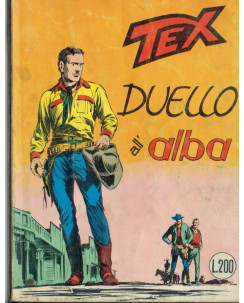 Tex  59 prima edizione -duello all'alba - ed.Bonelli 