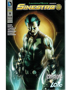 Lanterna Verde presenta SINESTRO 14 con Lobo e Constantine ed.LION sconto 30%