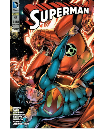 Superman NUOVA SERIE  43 Mensile 102  - Ed.Lion Sconto 50%
