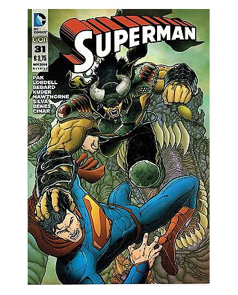 Superman NUOVA SERIE  31 Mensile  90  - Ed.Lion Sconto 50%
