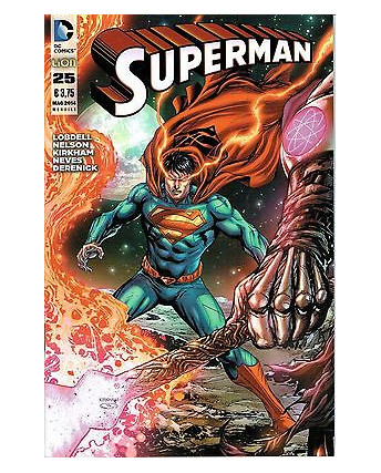 Superman NUOVA SERIE  25 Mensile  84  - Ed.Lion Sconto 50%